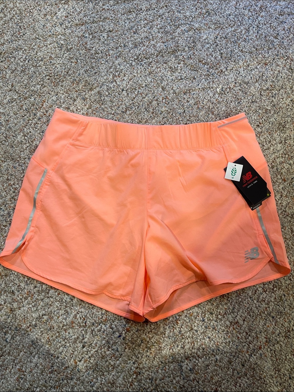 New Balance Women's Coral Athletic Running Shorts